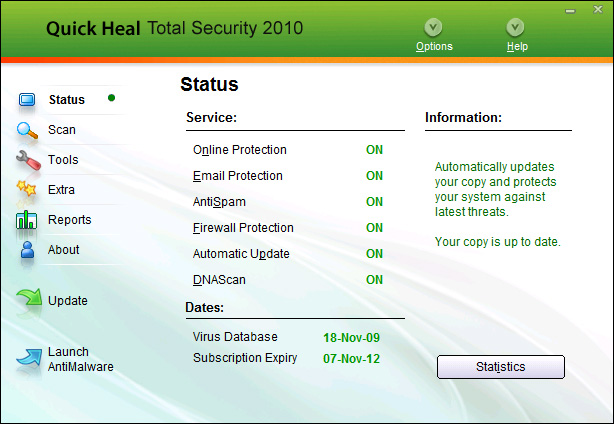 quick heal total security offline update file download
